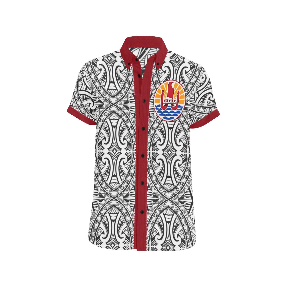 Tahiti Shirt - Polynesian Short Sleeve Style - Polynesian Pride
