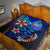 Vanuatu Custom Personalised Premium Quilt - Vintage Tribal Mountain - Polynesian Pride