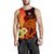 Northern Mariana Islands Custom Personalised Men Tank Top - Tribal Tuna Fish - Polynesian Pride