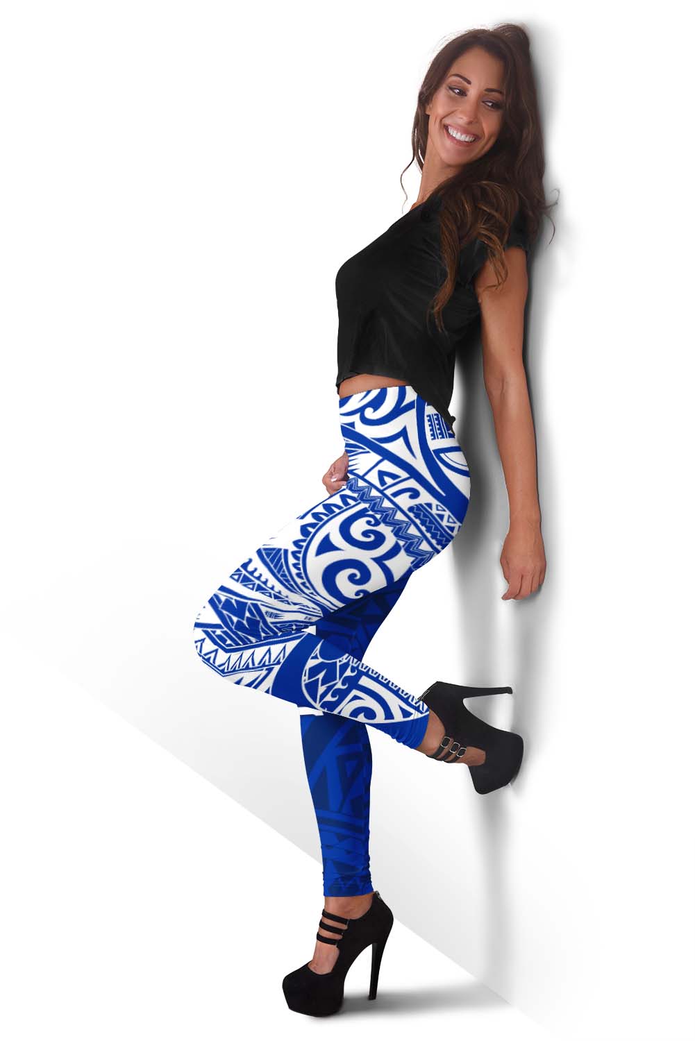 Northern Mariana Islands Women Leggings - Polynesian CNMI Coat of Arms LT13 - Polynesian Pride