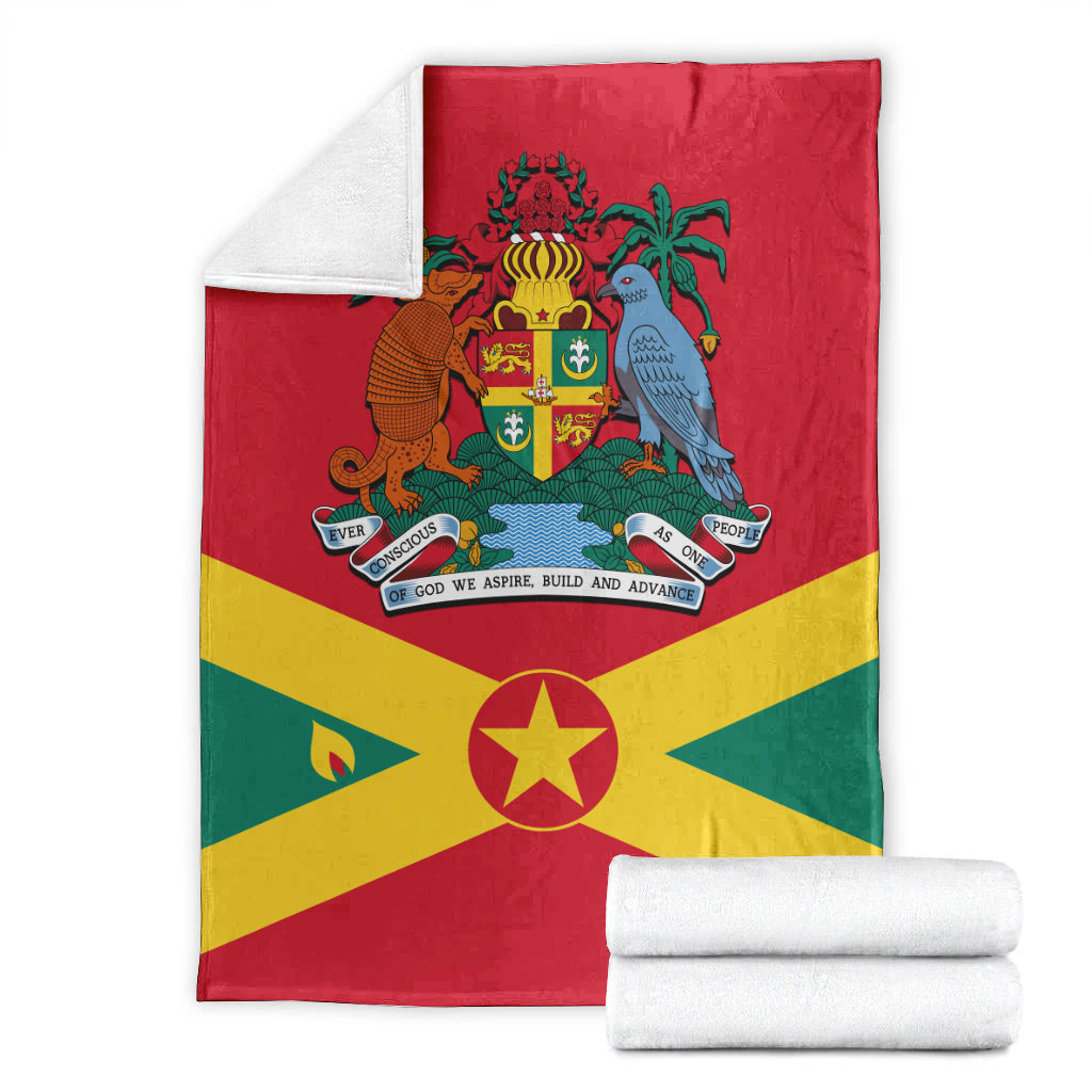 Grenada Premium Blanket Keep Calm and Love Grenada Ver.01 LT13 - Polynesian Pride