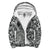White Polynesian Sherpa Hoodie White - Polynesian Pride