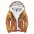 Yellow Red Polynesian Sherpa Hoodie Yellow - Polynesian Pride