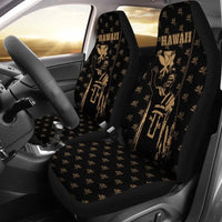 Polynesian Pride Car Accessory - Hawaii King Kanaka Maoli Golden Car Seat Covers - Polynesian Pride