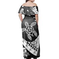 Matching Couple Hawaiian Outfits Dress and Hawaiian Shirt Hibiscus Sea Turtle Swim Polynesian RLT14 - Polynesian Pride