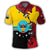 Polynesian Pride Apparel Hela Polo Shirt PNG Suture Style Unisex Red - Polynesian Pride