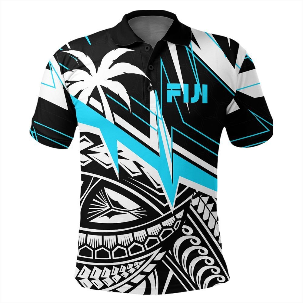 Polynesian Pride Apparel Fijian Polo Shirt Fiji Rugby 2021 Polo Shirt - Polynesian Pride