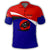 Polynesian Pride Apparel Central Province Polo Shirt PNG Flag Style Unisex Red - Polynesian Pride