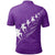 Polynesian Pride Apparel Rugby Haka Fern Polo Shirt Violet - Polynesian Pride