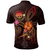 Polynesian Pride Apparel Federated States of Micronesia Polynesian Polo Shirt Legend of FSM (Red) - Polynesian Pride