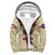 Samoan Hoodie - American Samoa Law School Sherpa Hoodie Unisex Beige - Polynesian Pride