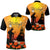 Polynesian Pride Clothing ANZAC Day Navy Soldier Polo Shirt Black - Polynesian Pride
