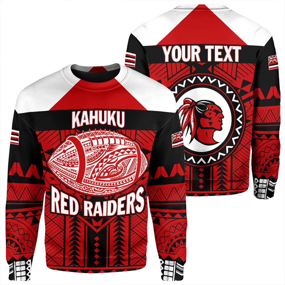 Polynesian Pride Sweatshirt - Personalized Hawaiian High Kahuku Sweatshirt LT10 - Polynesian Pride