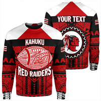 Polynesian Pride Sweatshirt - Personalized Hawaiian High Kahuku Sweatshirt LT10 - Polynesian Pride