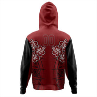 Polynesian Pride Hoodie Personalized Hawaii Spearhead Hibiscus Polynesian Zip Hoodie LT10 - Polynesian Pride