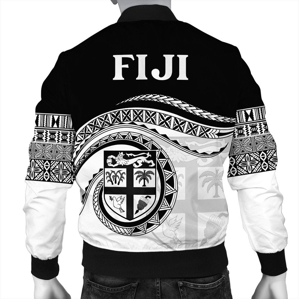 Polynesian Pride Jacket - Fiji Rugby Concept Bomber Jacket LT10 - Polynesian Pride