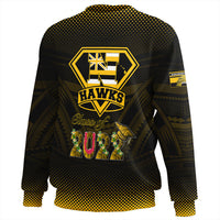 Polynesian Pride Sweatshirt - Personalized Hawaii Class Of Nanakuli Golden Hawks Sweatshirt LT10 - Polynesian Pride