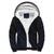 Hawaii Sherpa Hoodie - Frida Style - Blue Black - Polynesian Pride
