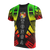 Tonga T Shirt Tonga Coat of Arms Polynesian Tattoo Reggae Style Unisex Reggae - Polynesian Pride