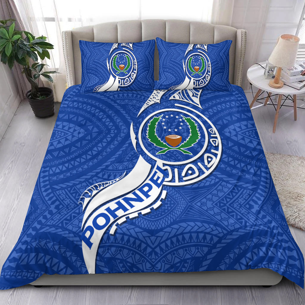 Pohnpei Bedding Set - Micronesia Pride Blue - LT12 Blue - Polynesian Pride