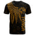 Tonga T Shirt Polynesian Wings (Golden) Unisex Golden - Polynesian Pride