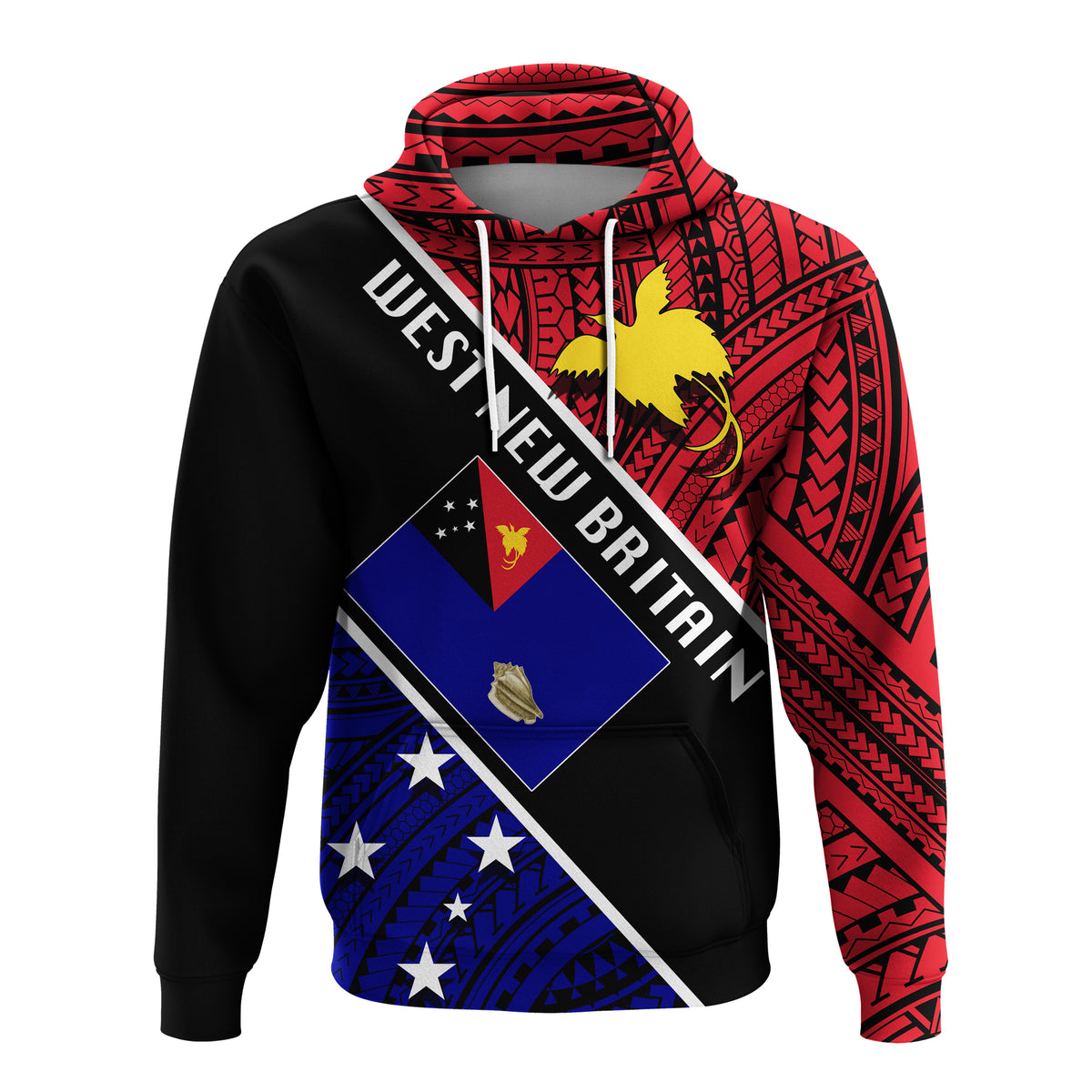 West New Britain 2021 Hoodie LT20 Unisex Green - Polynesian Pride