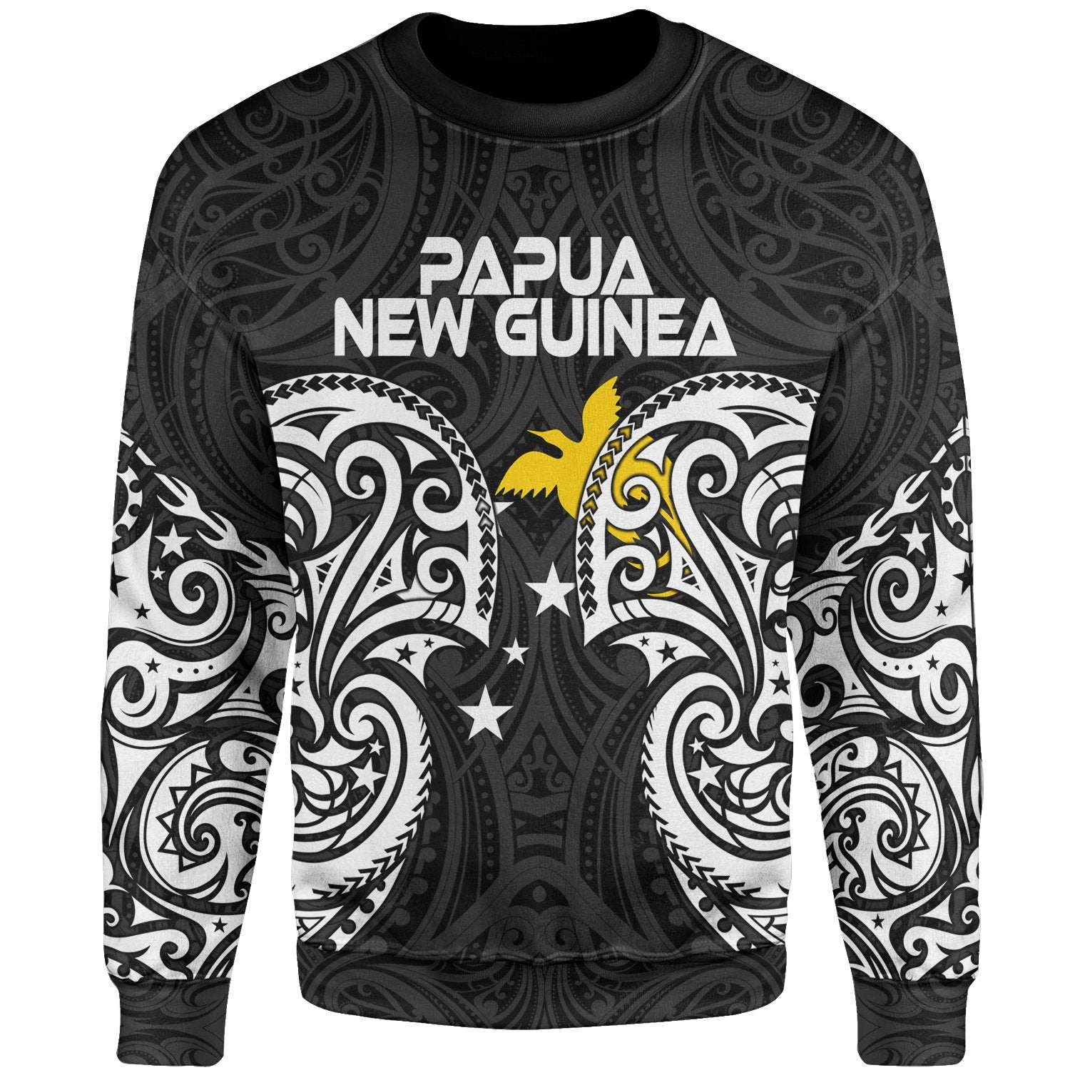 Papua New Guinea Polynesian Sweater - Spirit Style White Unisex White - Polynesian Pride