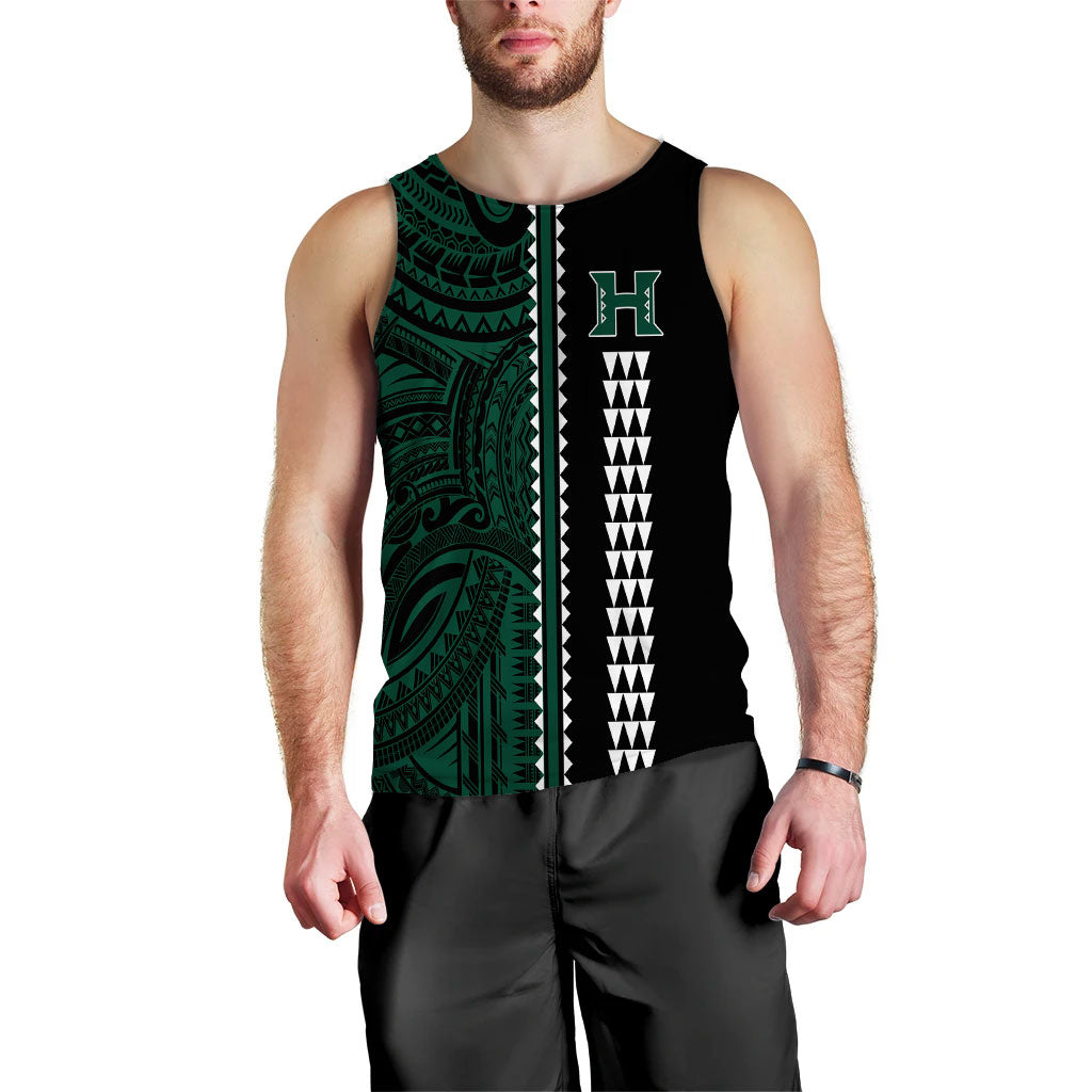 Hawaii Kakau Warrior Football Men Tank Top - LT12 - Polynesian Pride