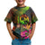 Tonga Polynesian T Shirt Hibiscus and Banana Leaves - Polynesian Pride