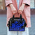 Hawaii Turtle With Hibiscus Tribal Blue Shoulder Handbag - LT12 - Polynesian Pride