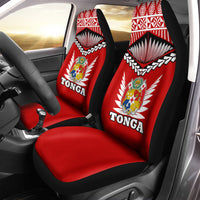 Tonga Car Seat Covers - Tongan Pride - LT12 One Size Red - Polynesian Pride