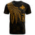 Papua New Guinea T Shirt Polynesian Wings (Golden) Unisex Golden - Polynesian Pride