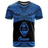 Guam Polynesian T Shirt Guam Pride Blue Version Unisex Blue - Polynesian Pride