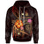 New Caledonia Polynesian Hoodie Legend of New Caledonia (Red) Unisex Red - Polynesian Pride