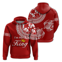Custom Valentine Day Tonga Couple Love Hoodie Tongan Turtle LT12 - Polynesian Pride