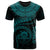 Tuvalu Polynesian T Shirt Tuvaluan Waves (Turquoise) Unisex Art - Polynesian Pride