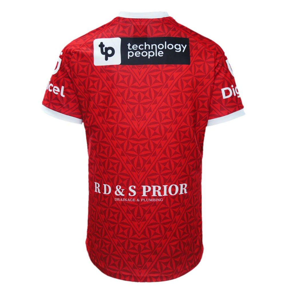 Tonga Rugby T Shirt World Cup Home Style LT8 - Polynesian Pride