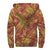Yellow Red Polynesian Sherpa Hoodie - Polynesian Pride
