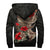 American Samoa Sherpa Hoodie - Polynesian Tribal Vintage Style - Polynesian Pride