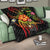 Fiji Polynesian Premium Quilt - Legend of Fiji (Reggae) Black - Polynesian Pride