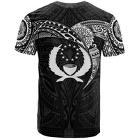Pohnpei Micronesian T Shirt Full Color Heart Shield - Polynesian Pride