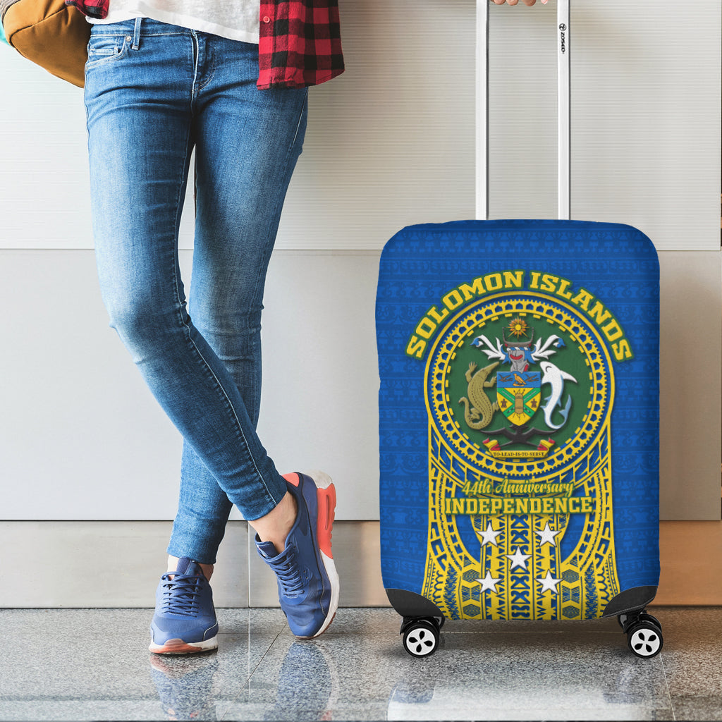 Solomon Islands Independence Anniversary 44th Years Luggage Covers - LT12 - Polynesian Pride