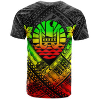 Tahiti Polynesian T Shirt Tahiti Reggae Seal Camisole Hibiscus Style - Polynesian Pride