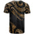 Niue Polynesian T Shirt Poly Tattoo Gold Version - Polynesian Pride