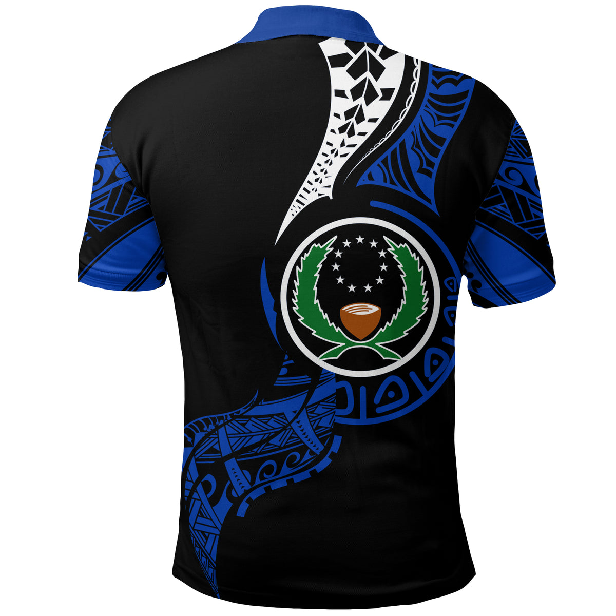 Pohnpei Polo Shirt Micronesia Pride LT12 - Polynesian Pride