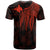 Papua New Guinea Custom T Shirt Polynesian Wings (Red) - Polynesian Pride