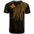 Papua New Guinea Custom T Shirt Polynesian Wings (Golden) - Polynesian Pride