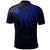 Papua New Guinea Custom Polo Shirt Polynesian Wings (Blue) - Polynesian Pride