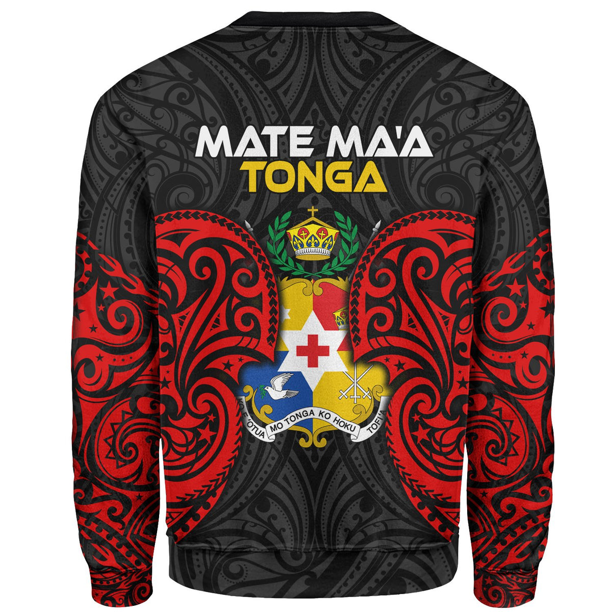 Polynesian Mate Ma'a Tonga Sweashirt - Tongan Spirit - Polynesian Pride