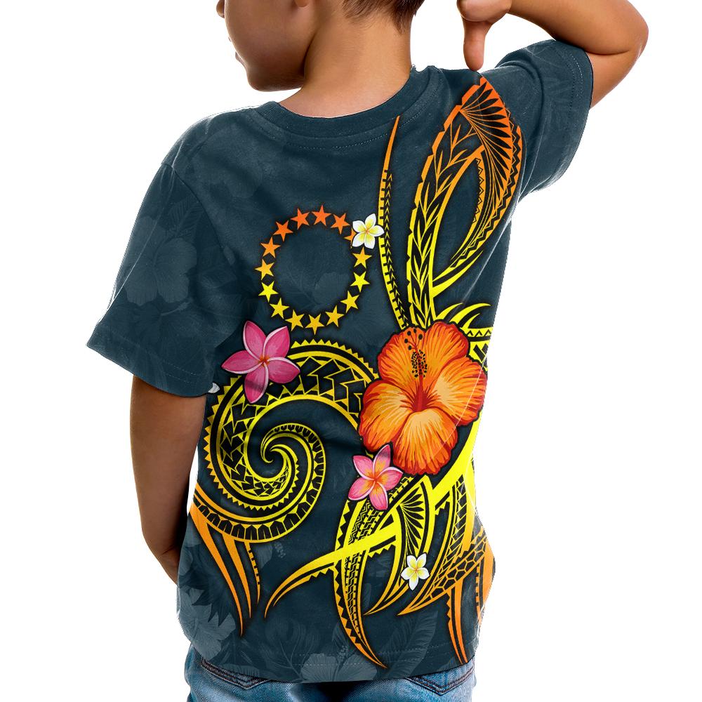 Cook Islands Polynesian T Shirt Legend of Cook Islands (Blue) - Polynesian Pride